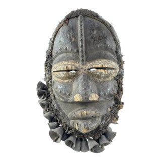 Early 20th Century Dan Singer Mask with Brass Bells For Sale