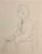 Portrait of Woman is an original pencil drawing on paper realized by Jeanne de Jesse in the early 20th Century. Good...
