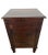 Late 19th Century Antique English Victorian Large Nightstand Chest of Drawers Carved Mahogany For Sale - Image 5 of 11