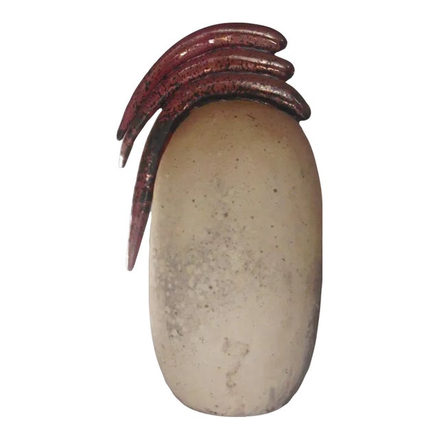 1998 Abstract Ceramic Sculpture by Irena Grabowska For Sale