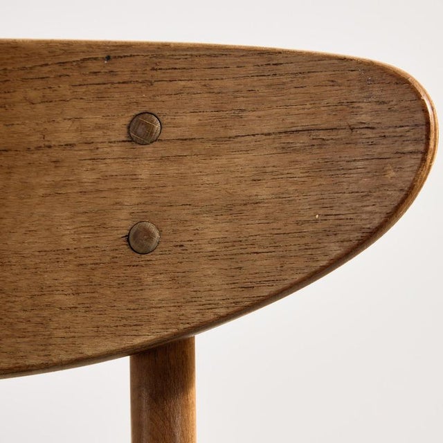 Brown Model 210 Dining Chairs by Thomas Harlev for Farstrup Møbler, 1960s, Set of 4 For Sale - Image 8 of 18