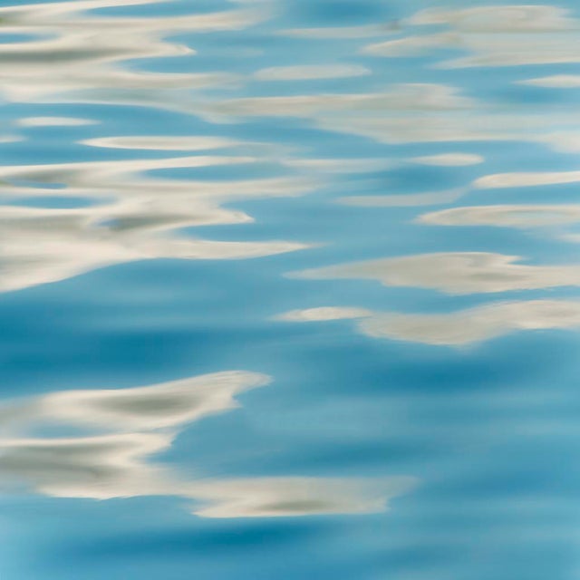 Ocean Art Prints Blue Water Diptych 2 Piece Set by Angela Cameron For Sale - Image 4 of 5