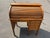 Mid-Century Modern Antique Paris Mfg. Co. Oak Roll-Top Secretary Desk – No. 650 – South Paris, Maine For Sale - Image 3 of 9