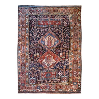 19th Century Ghashgaei Rug For Sale