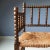 Dutch Bobbin Chair with Rush Seat, 1920s For Sale - Image 6 of 8