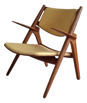 CH28 Lounge Chair by Hans J. Wegner for Carl Hansen & Son, 1950s