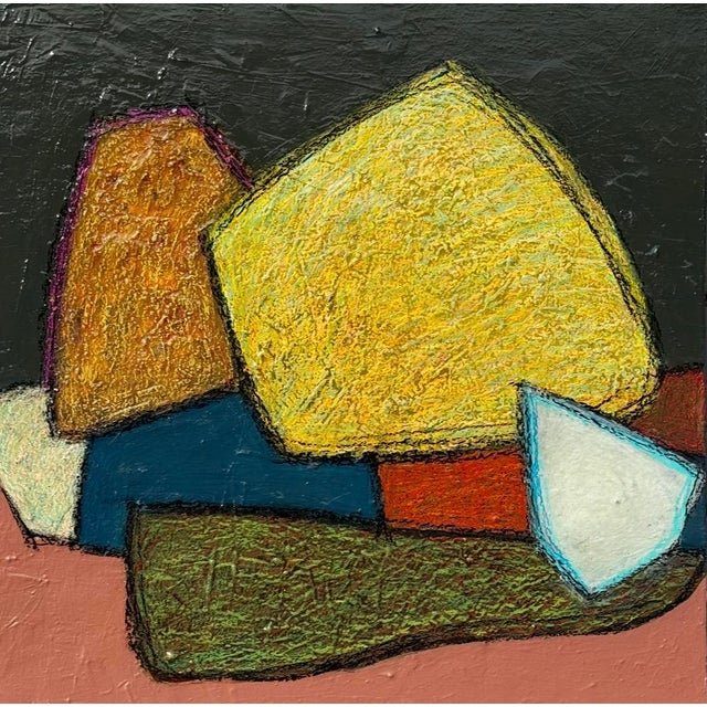 "Out of the Shadows" is an original abstract mixed media painting on canvas by Zac Woodiel. This piece is apart of the...