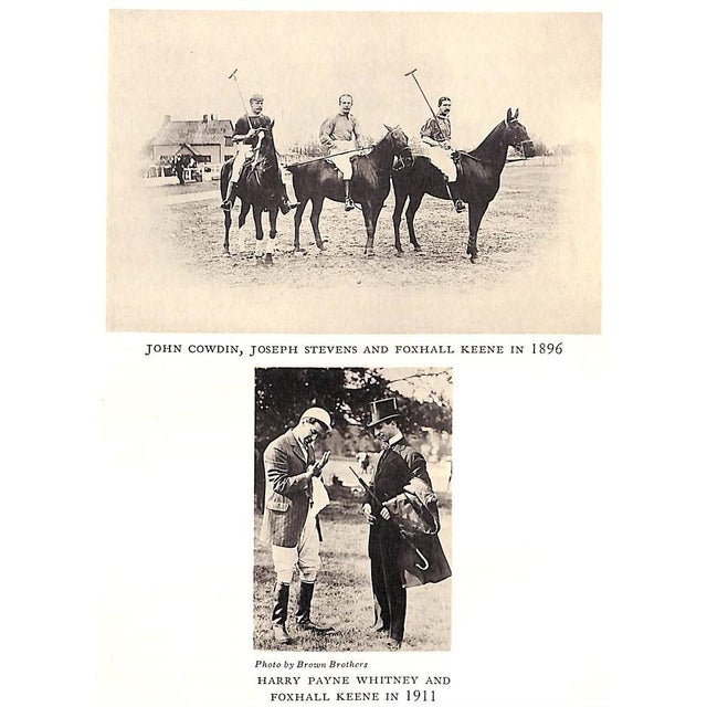 1930s "Full Tilt: The Sporting Memoirs of Foxhall Keene" Book 1938 For Sale - Image 5 of 12