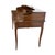 Desk crafted entirely from solid cherry and poplar wood. The rectangular top features a lift-up central drawer, typical of...
