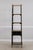 Traditional Regency Black & Gold 5 Tier Etagere Bookshelf For Sale - Image 3 of 14