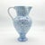 Handmade Ceramic “Masrapa” Pitcher (25cm) – Classic Blue Golden Horn (Halic) Pattern – Traditional Ottoman Art For Sale - Image 6 of 10