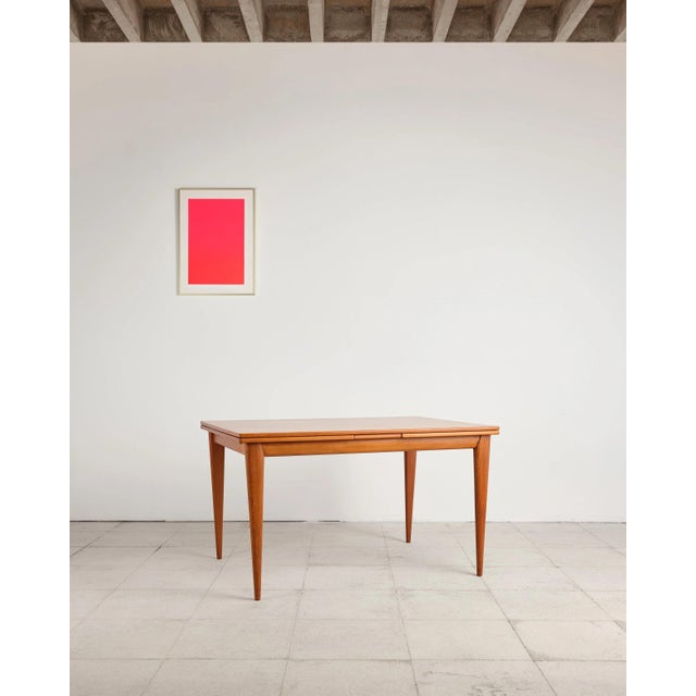 Mid-Century Modern Extendable Dining Table Model 12 in Teak by Niels O. Møller for j.l. Møllers, Denmark, 1960s For Sale - Image 3 of 18