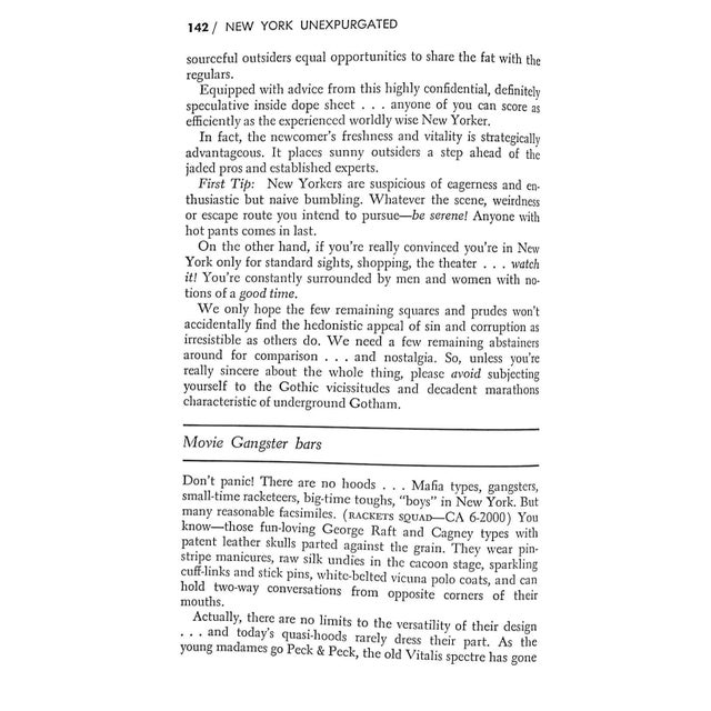 "New York Unexpurgated" 1966 Petronius (Pseudonym) For Sale In New York - Image 6 of 10