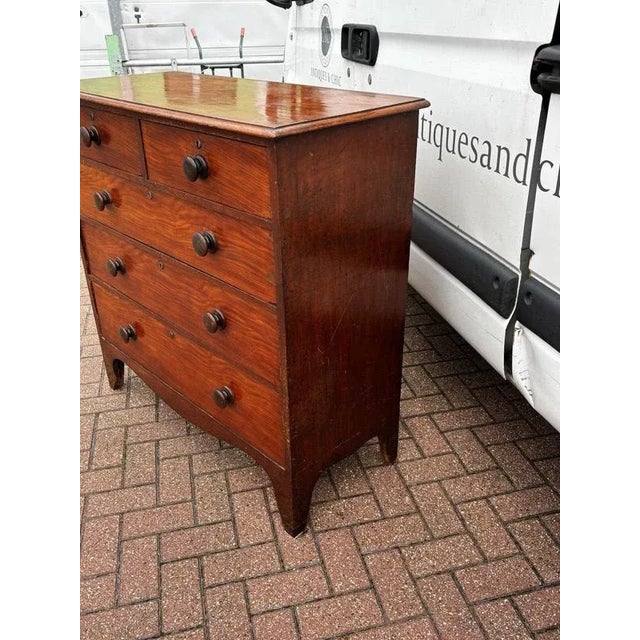 Wood Victorian Chest of Drawers For Sale - Image 7 of 13