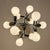 1970s Space Age Atomic Chrome Chandelier by J.T. Kalmar, Germany, 1970 For Sale - Image 5 of 16