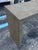 Modern 1980s Vintage Modern Faux Shagreen Console Table - Karl Springer Style For Sale - Image 3 of 8