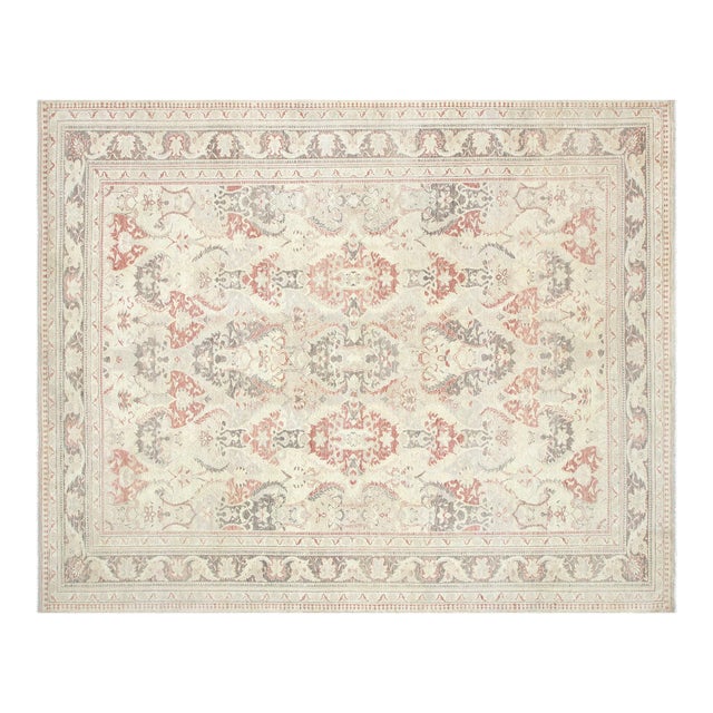 1960s Turkish Oushak Rug For Sale