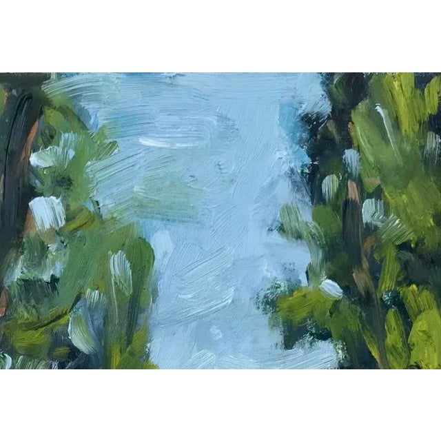 2020s Ward Creek Tahoe Original Landscape Oil Painting For Sale - Image 5 of 12