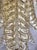 1980s Pair of Gold Leaves Murano Glass Sconces, Mid Century Modern For Sale - Image 9 of 10