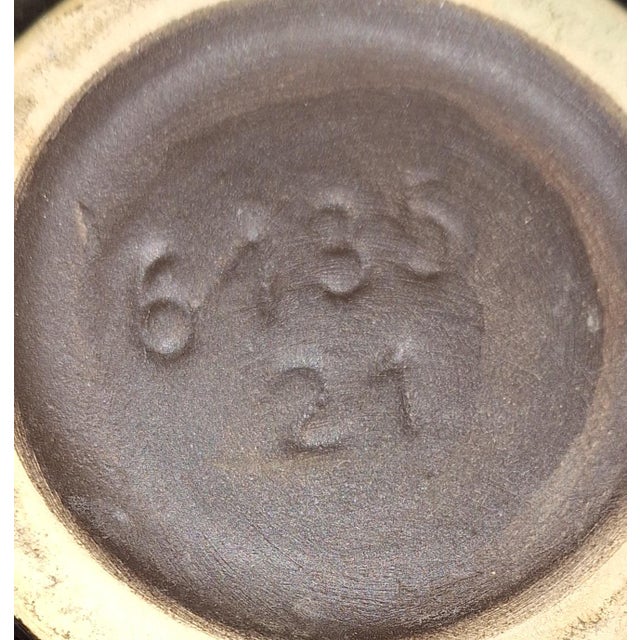 1970s Vintage Red Ceramic Vase by Jopeko, 1970s For Sale - Image 5 of 6