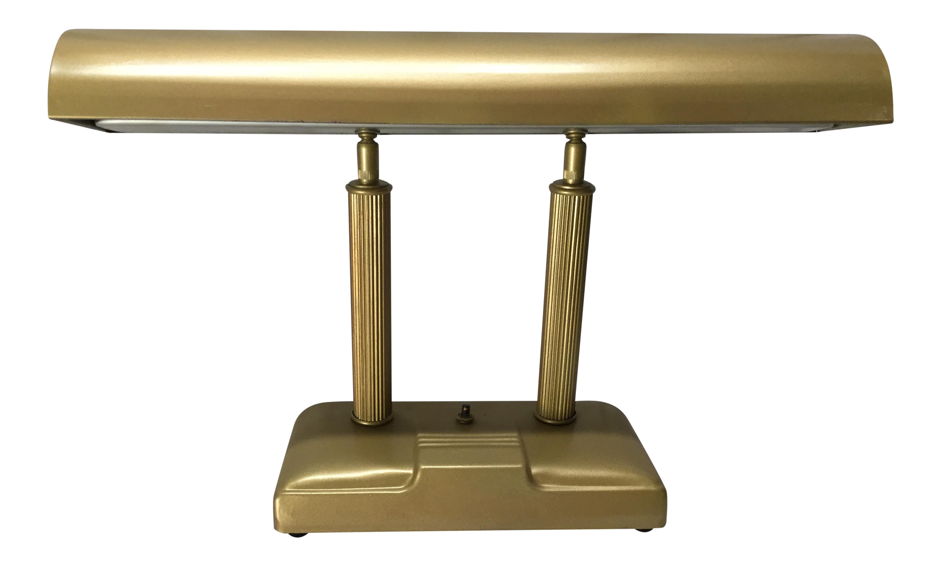 art deco bankers desk lamp