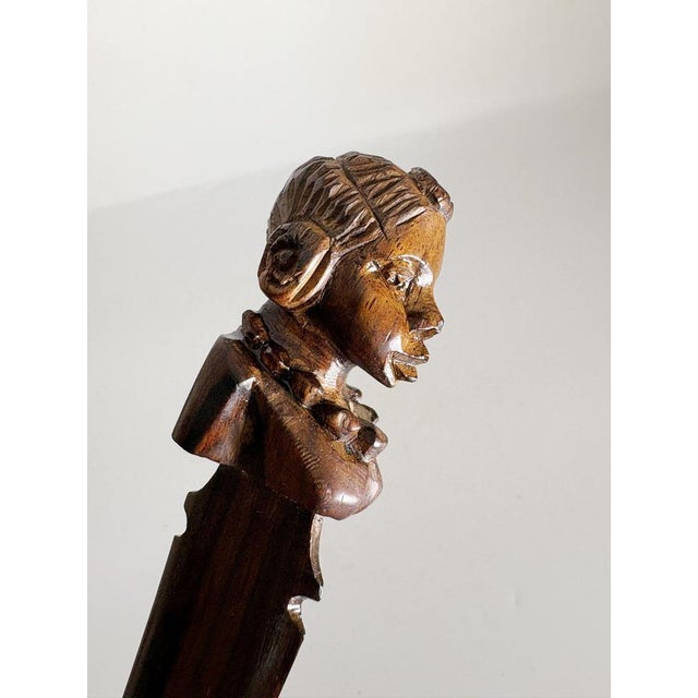 Vintage Art Deco Wooden Letter Opener, France, 1930s For Sale - Image 6 of 10