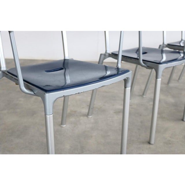 Metal Vintage Blitz Dining Chairs from Segis, Set of 6 For Sale - Image 7 of 15