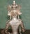 Tibetan Silvered Metal Buddhist Deity Figure Statue on Lotus Base For Sale - Image 14 of 18