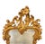 Rococo Vintage Italian Giltwood Rococo Style Wall Mirror- For Sale - Image 3 of 12