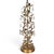 Metal 1950s–1960s Marbro Gilt Tole and Crystal Floral Vine Table Lamp For Sale - Image 7 of 10
