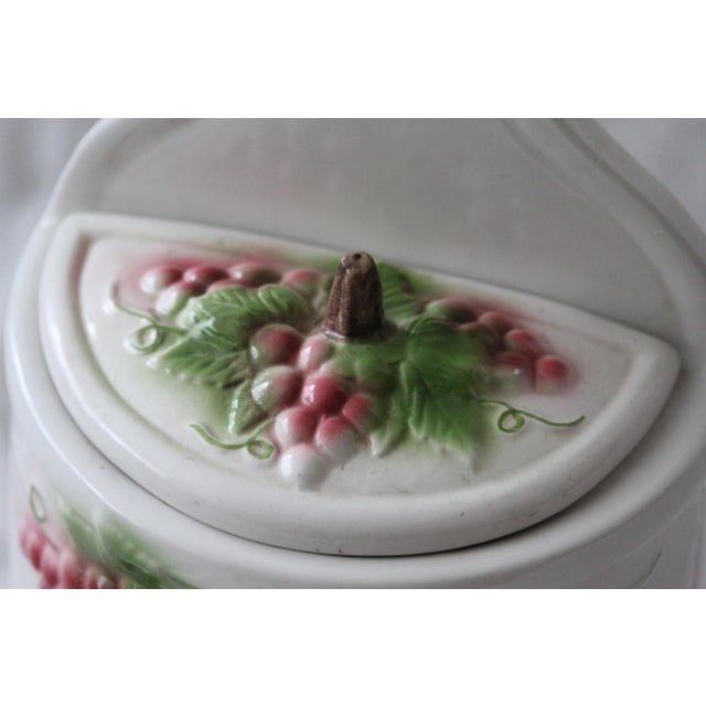 Ceramic Salt Box and Food Container, 1980s, Set of 2 For Sale - Image 10 of 18