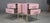 Pink Murano Glass and Brass Bedside Tables from Justfurnituress SRL, Set of 2 For Sale - Image 13 of 18