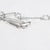Signed Modern Christofle 38" Sterling Silver Rope Length Link Necklace For Sale - Image 13 of 15