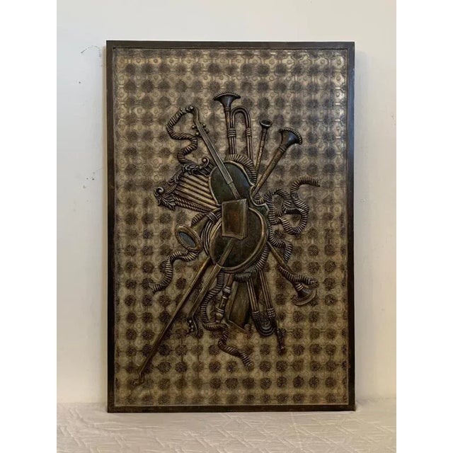 Carved Resin Attra Wall Art on Wood by Lam Lee For Sale - Image 11 of 11