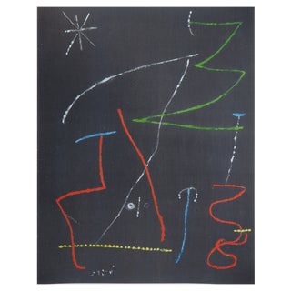 After Joan Miro, In the Garden Under the Stars, 1958, Lithograph For Sale