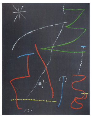 After Joan Miro, In the Garden Under the Stars, 1958, Lithograph
