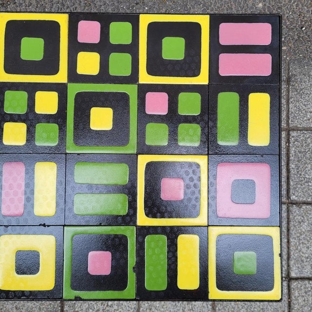 Coffee Table in Vallauris Ceramic from Roger Capron, 1960s For Sale - Image 17 of 18