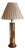 Large Vintage Brass Table Lamp For Sale
