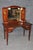 Wood 1920's Art Nouveau Mahogany Ormolu Mounted Vanity and Majorelle Stool For Sale - Image 7 of 14