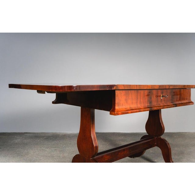 Biedermeier Mahogany Desk, Early 19th Century For Sale - Image 18 of 18