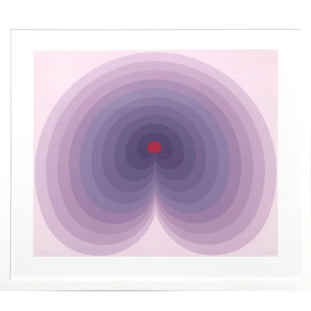 Pulse, Kyohei Inukai (aka Earle Goodenow) Screenprint, Signed and Numbered in Pencil For Sale