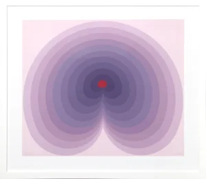 Pulse, Kyohei Inukai (aka Earle Goodenow) Screenprint, Signed and Numbered in Pencil