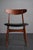 Set of 4 CH 30 chairs by Hans J. Wegner for Carl Hansen & Søn, in teak and walnut, with seats restored to their original...