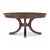 Round Oak Coastal Extension Dining Table For Sale - Image 4 of 8
