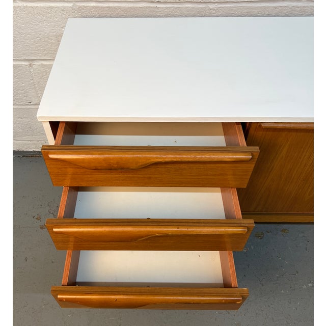 Mid-Century Modern Teak Sideboard by Stonehill Furniture of England. For Sale - Image 11 of 17