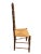 English Ladder Back Accent Chair With Rush Seat For Sale - Image 4 of 9