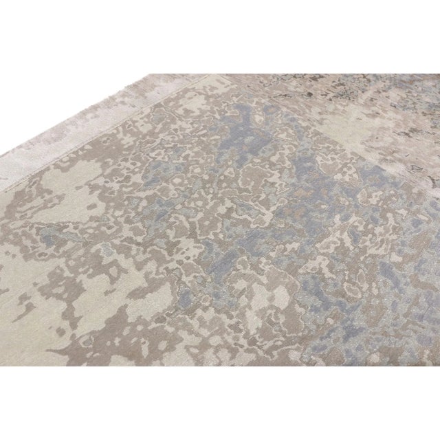 2000 - 2009 Willem De Kooning Style Abstract Rug, 06'01 X 08'10 For Sale - Image 5 of 7