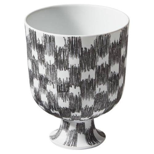Formafantasma Post Scriptum Cachepot Black Scacchi Vase from Cassina For Sale - Image 15 of 15