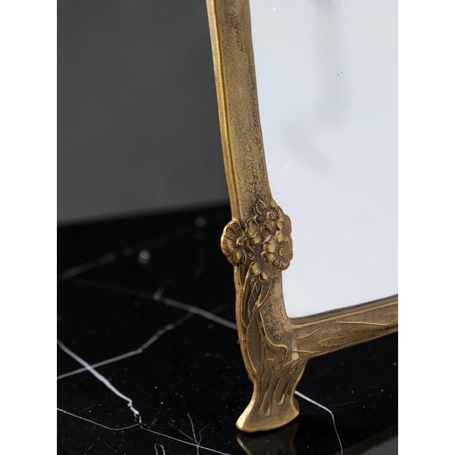 Art Nouveau Table Mirror by Pierre Bex, France, 1970s For Sale - Image 6 of 8