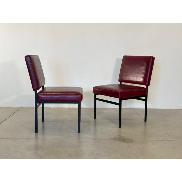 Vintage Swivel Chair and Office Chairs, 1960s, Set of 3 For Sale - Image 4 of 17